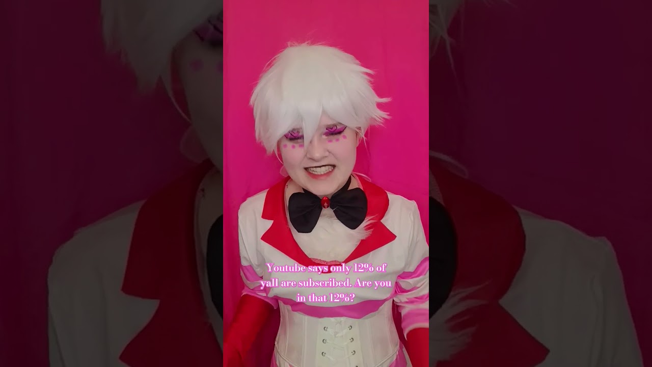 I don't know the dance 😭 #trending #cosplay #angeldust #hazbinhotel #helluvaboss #hazbinhotelcosplay