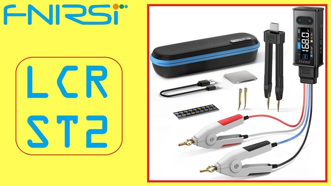 Cyrob : J'ai testé pour vous le FNIRSI LCR-St2