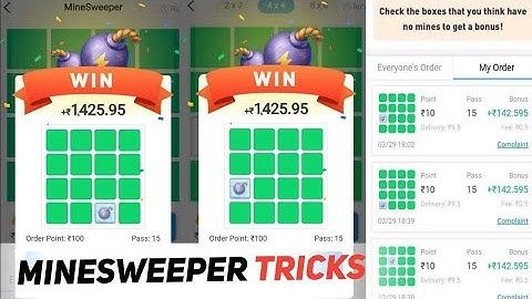 Fiewin Minesweeper Tricks | Fiewin Minesweeper Winning Trick | Fiewin Tricks | Minesweeper Trick