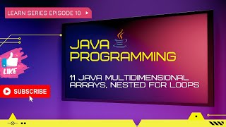 java multidimensional arrays, nested For Loops