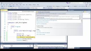 Lab5 Parsing In c#