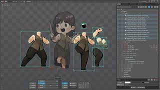 2D Animation Time-lapse | Loo Witch Part 7 | MiMU Studio | Spine