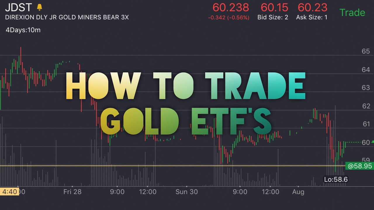 How To Trade Gold ETF'S Penny Stock Investor YouTube
