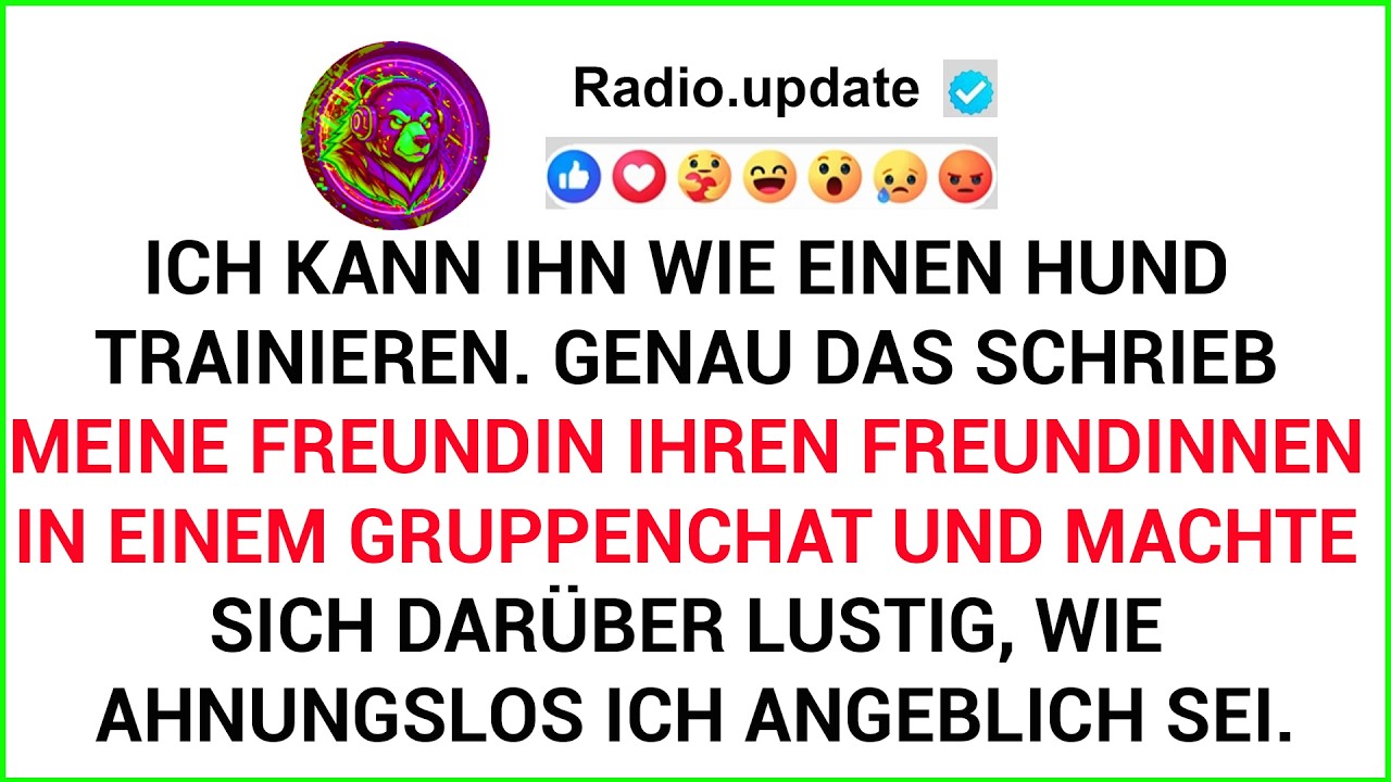 Ich Kann Ihn Wie Einen Hund Trainieren. Genau Das Schrieb Meine Freundin Ihren Freundinnen In ...