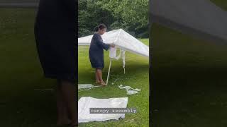 #canopytent #assembly for canopy #timelapse