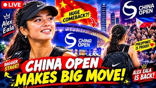 Information BOMBSHELL! China Open's HUGE Move To Bring Alex Eala BACK – Fans SHOCKED! Update