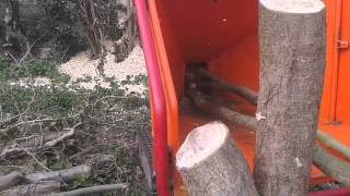 Timberwolf TW150 VTR Chipper.