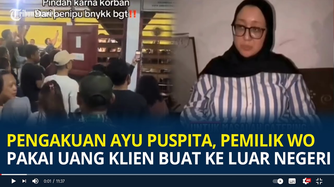 Pengakuan Ayu Puspita, Pemilik WO yang Viral Tipu Pengantin Resepsi Tanpa Katering