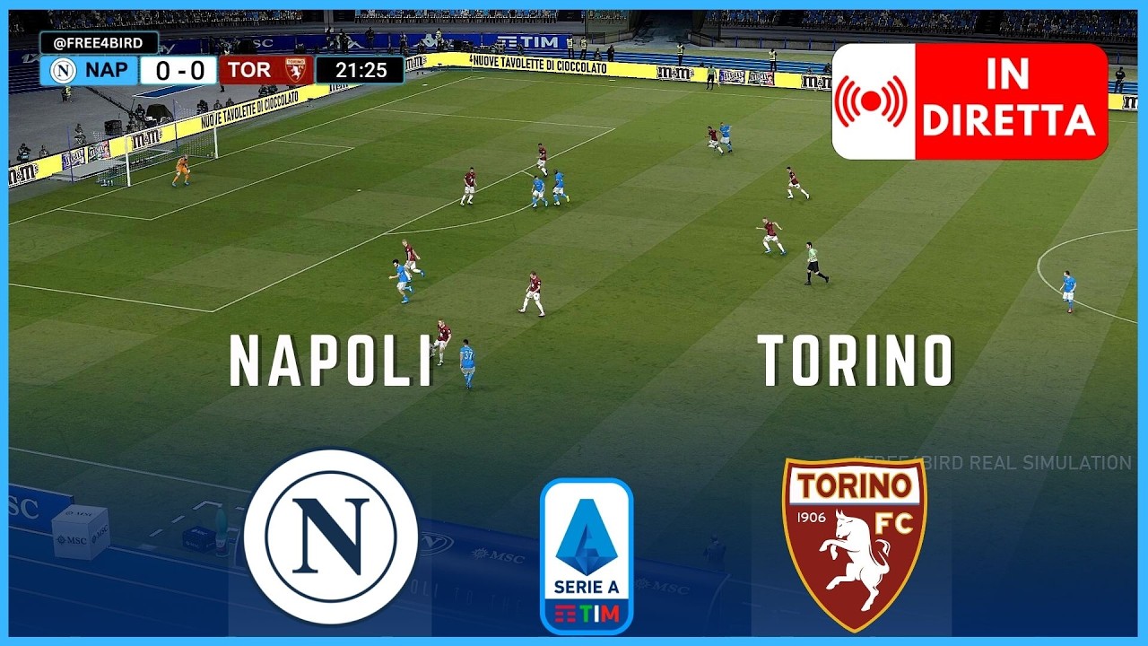 Napoli vs Torino IN DIRETTA | 🇮🇹 Serie A 2026 | Simulazione & Risultato in Tempo Reale