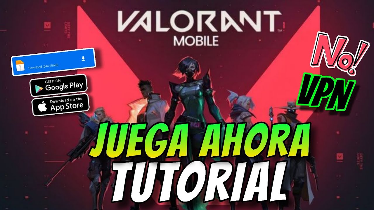 ✅ INSTALA, traduce y JUEGA Valorant Mobile desde LATAM
