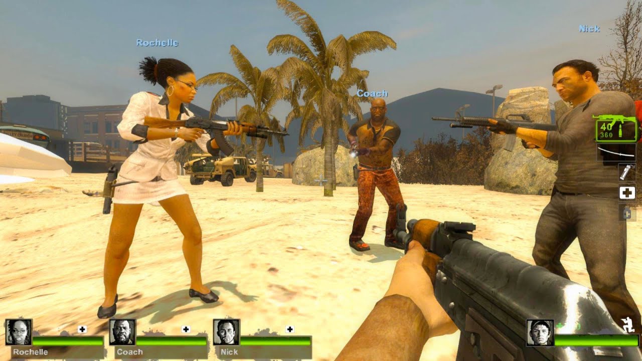 Left 4 Dead 2 - Infected City 2 Custom Campaign Gameplay Walkthrough