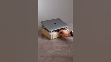 3D Printed Double Laptop Stand with Organizer