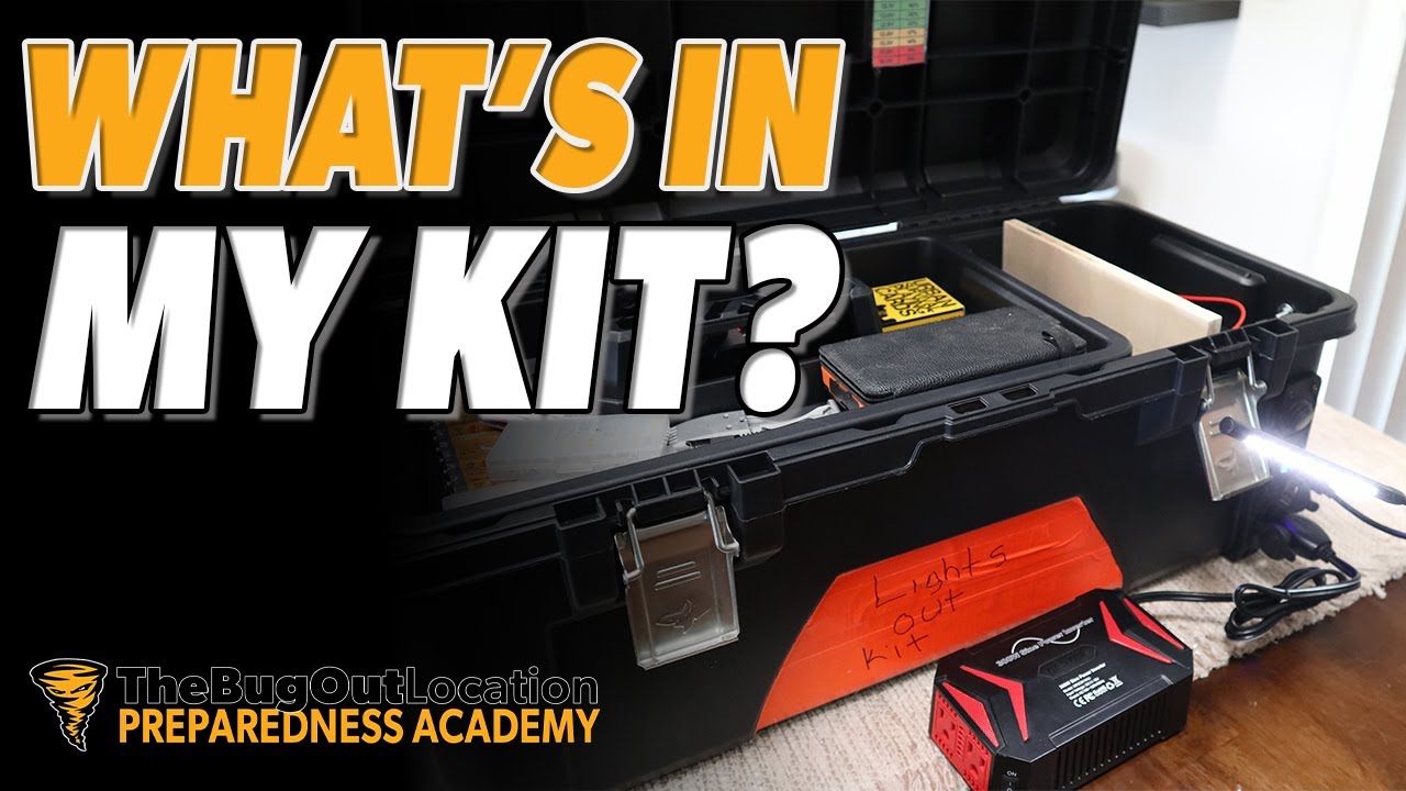 Prepare for a Power Outage My Blackout Box & Lights Out Kit YouTube
