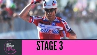 Giro d'Italia 2013 tappa/stage 3  Highlights