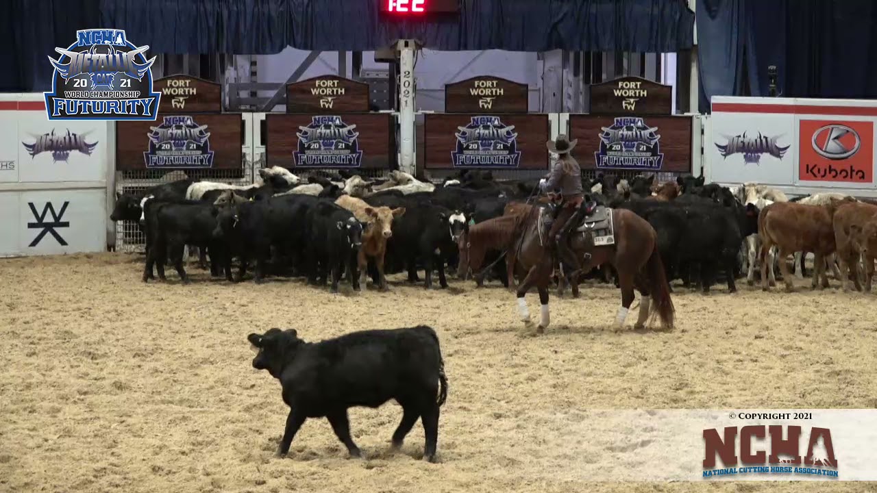 2021 NCHA Futurity Limited Non-Pro Champion: MAURA COSTA and GIMMEE A BREAK