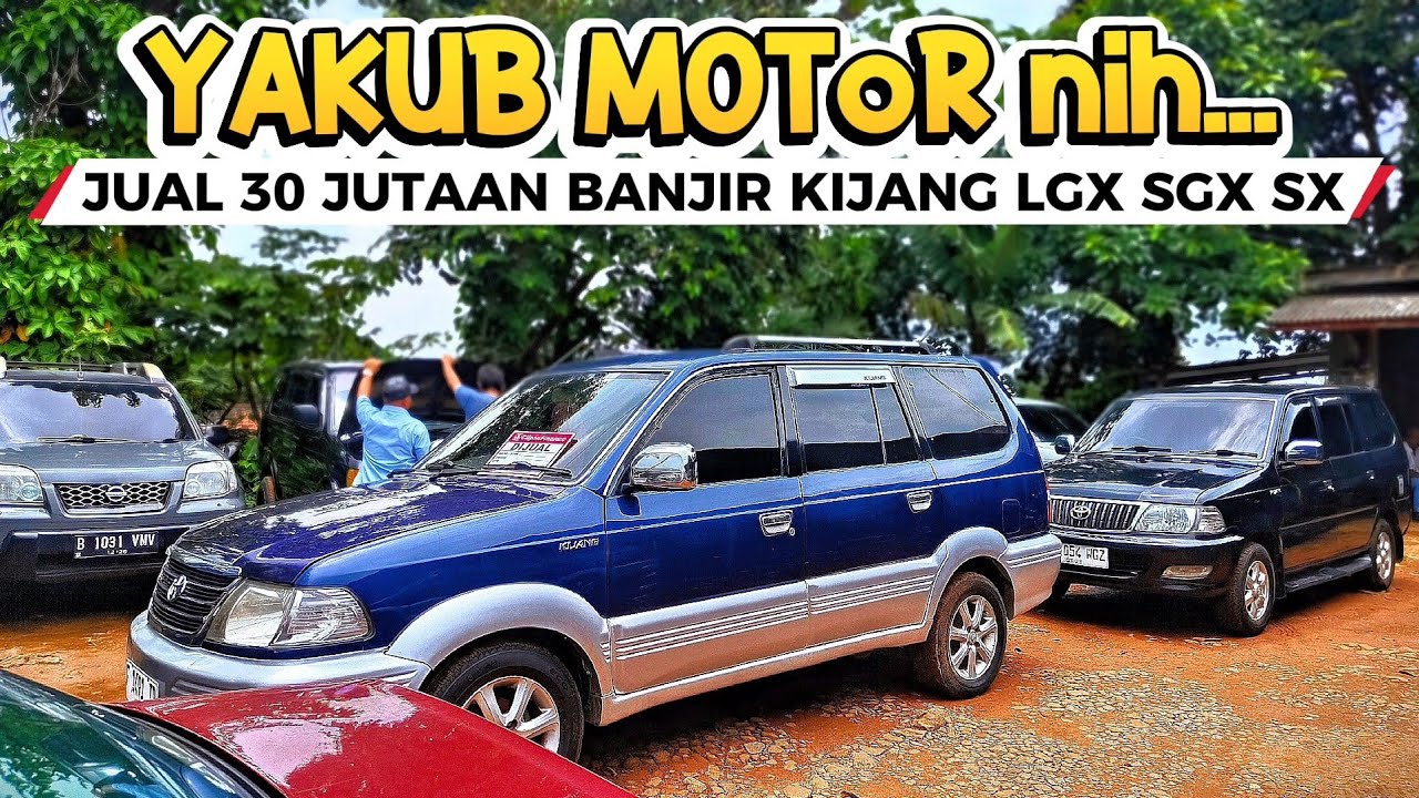 Yakub Motor Jual 30 Jutaan nih.. Syurga nya Kijang Krista LGX SGX SUPER kondisi Rapih Pajak Hidup