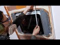 Building a Window Frame for a Lewmar Hatch - Week 11 - Vintage Yacht Restoration Vlog