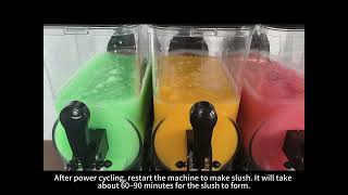 Famous Gseice RLC15*3 E2 Alarm Troubleshooting | Slushy Machine Error Fix Profile