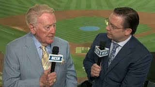 BOS@LAD: Scully discusses legacy, upcoming retirement