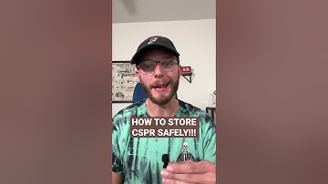 The Safest Way To Store CSPR (Step By Step)
