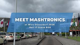 Meet Mashtronics at Wire Düsseldorf 2026