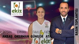 Ekiz Yumurta Foça Basketbol - Dostluk Spor (Basın Toplantısı) (TKB2L 7. Hafta)