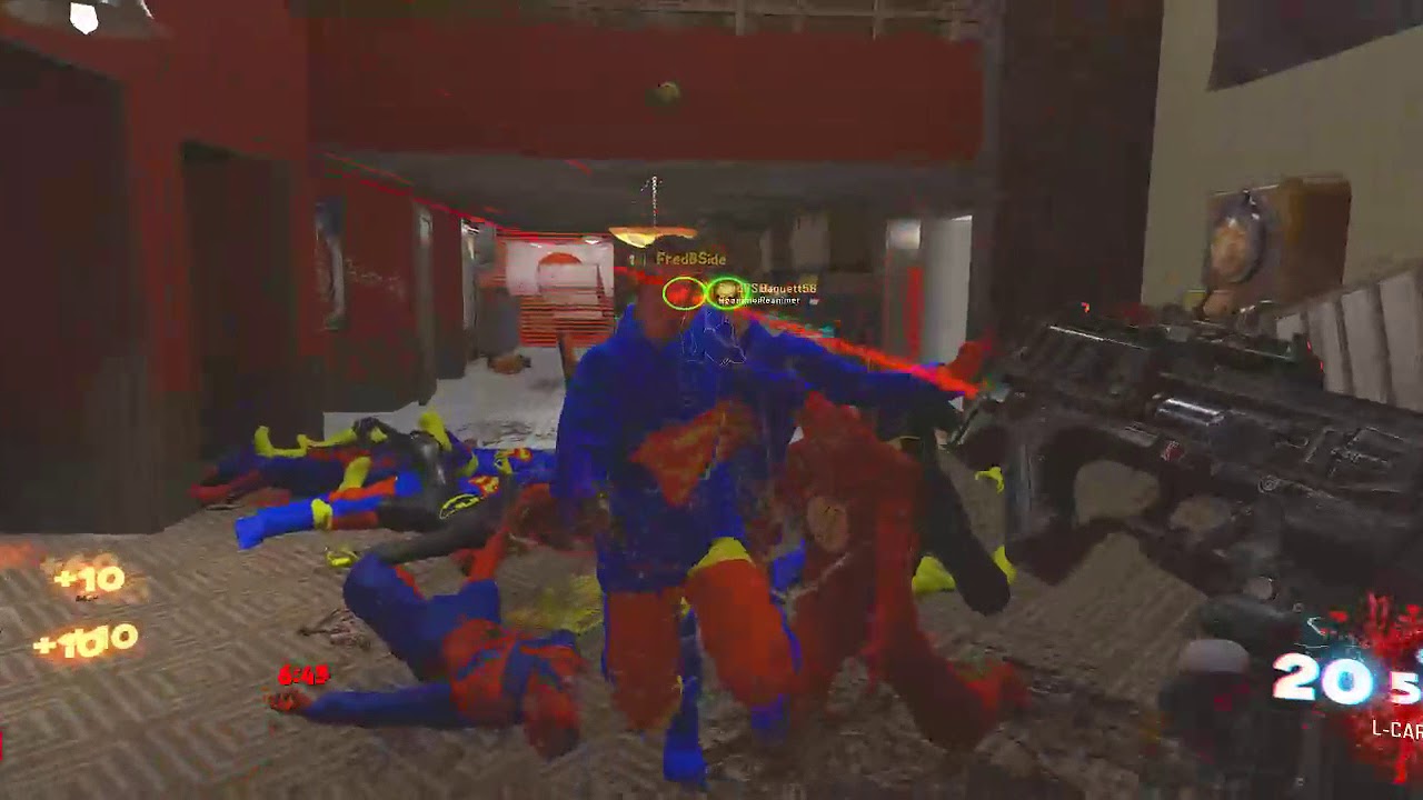 custom zombie BO3 "super hero zombie" [rediff]