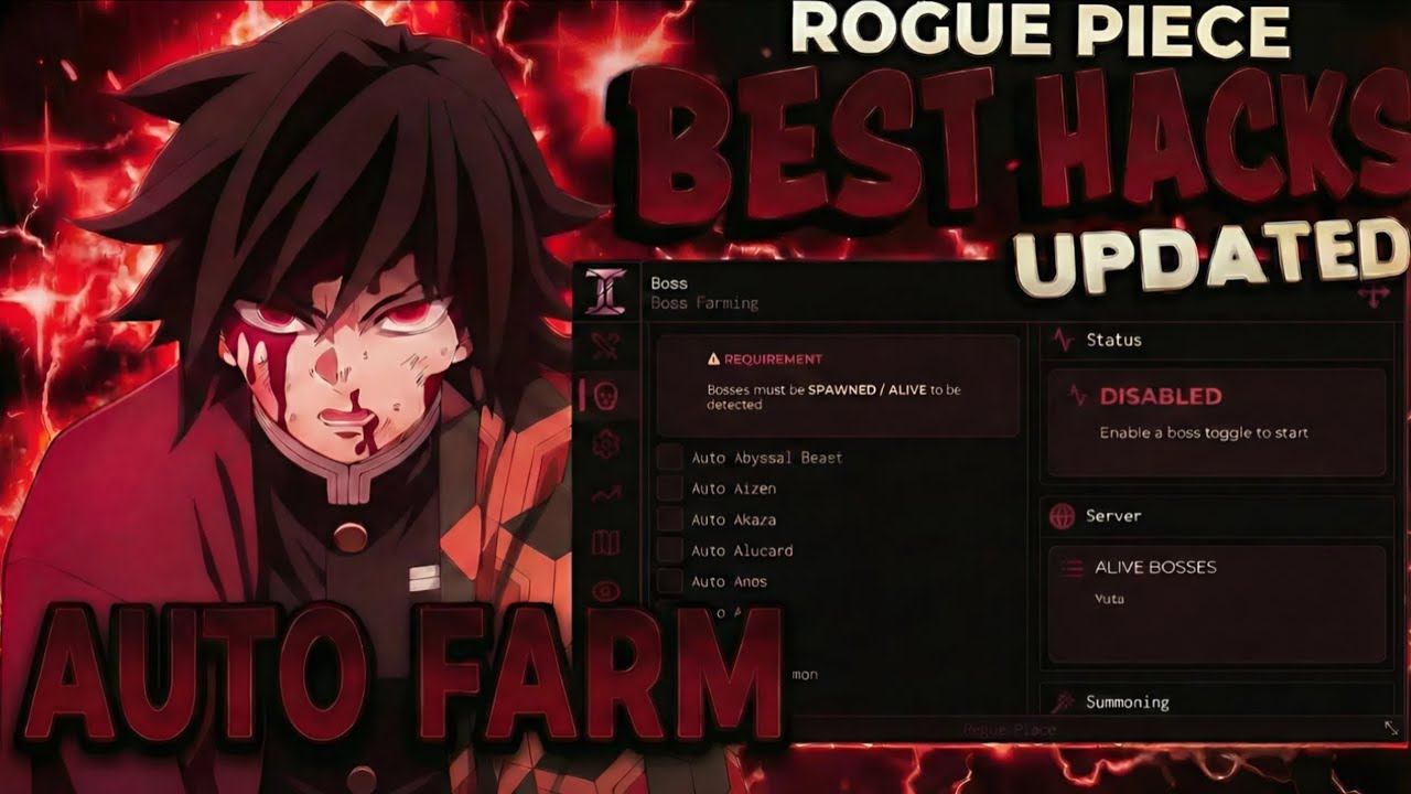 🏴‍☠️ Rogue Piece Script | NEW Imp Hub X Update (Smart Boss Farm) - YouTube