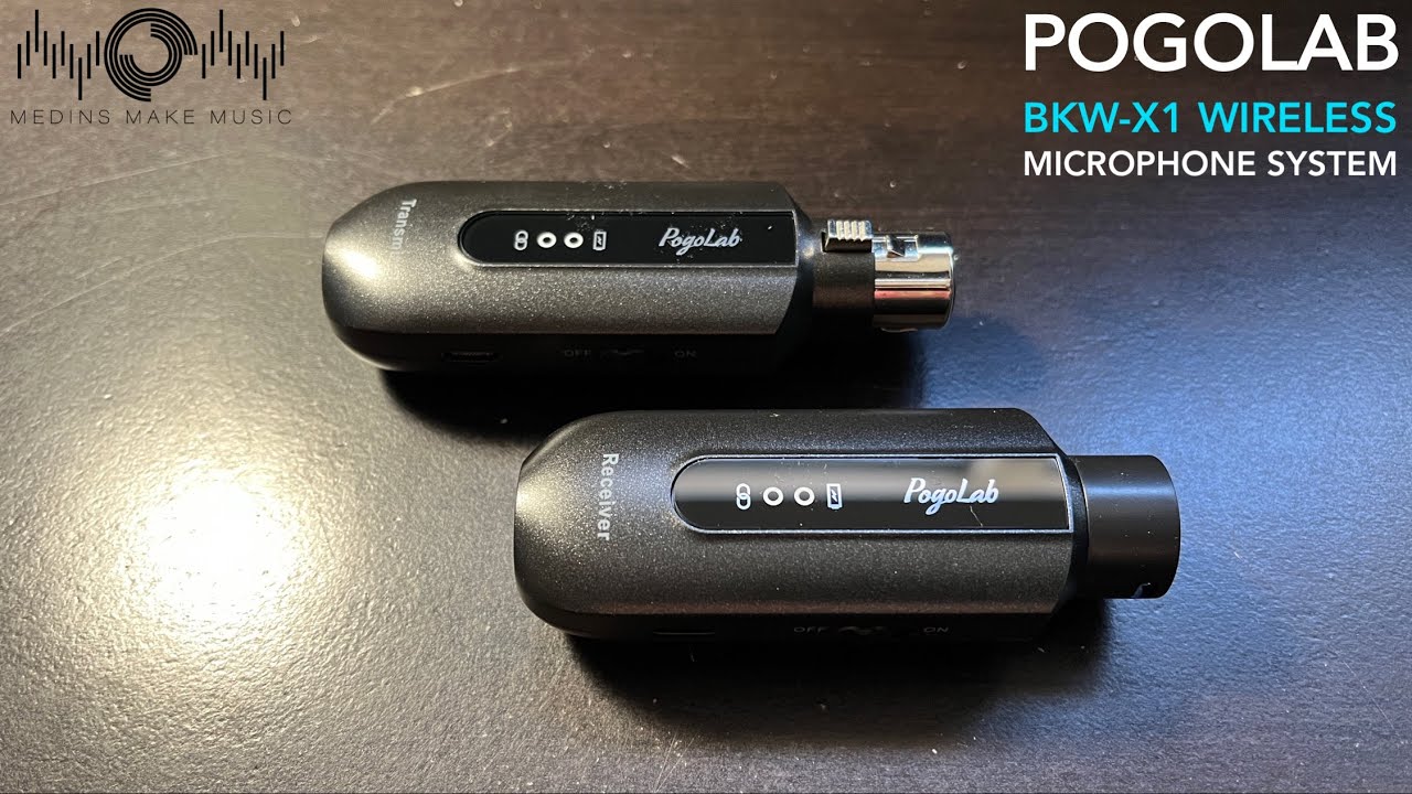 Pogolab BKW-X1 2.4Ghz Wireless Microphone System Demo and Review