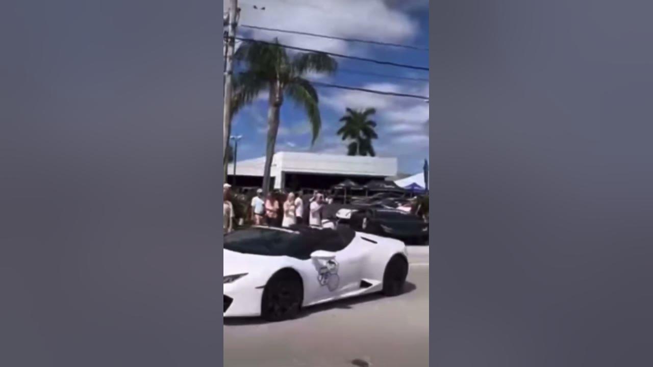 Lamborghini crashes after car show 😢 #edit #shorts #viral