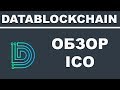 Полный Обзор DataBlockchain ICO - Революционная Платформа Обработки Данных на Blockchain