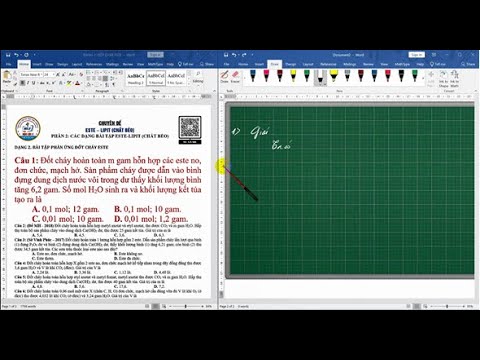 Video DÙNG BẢNG VẼ GAOMON VIẾT TRÊN WORD - youtube