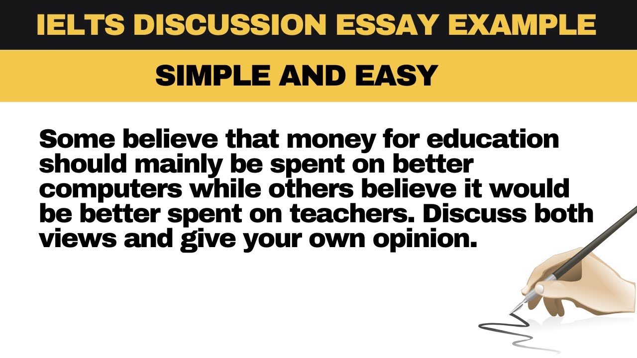 discussion essay example ielts