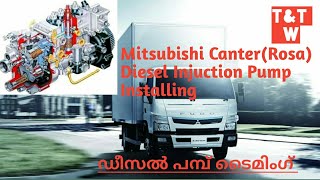 Fuel Injuction Pump Timing, Diesel Pump Timing Mitsubishi Canter, Rosa Pump Timing