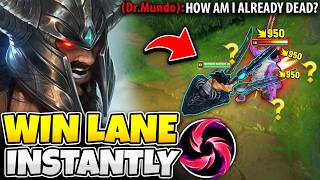 How To Win Lane on Tryndamere in Under 30 Seconds... (HINT: IT'S VERY EASY)