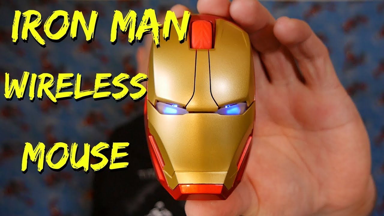 Iron man Wireless Mouse YouTube
