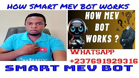 SMART MEV BOT; HOW SMART MEV BOT WORKS