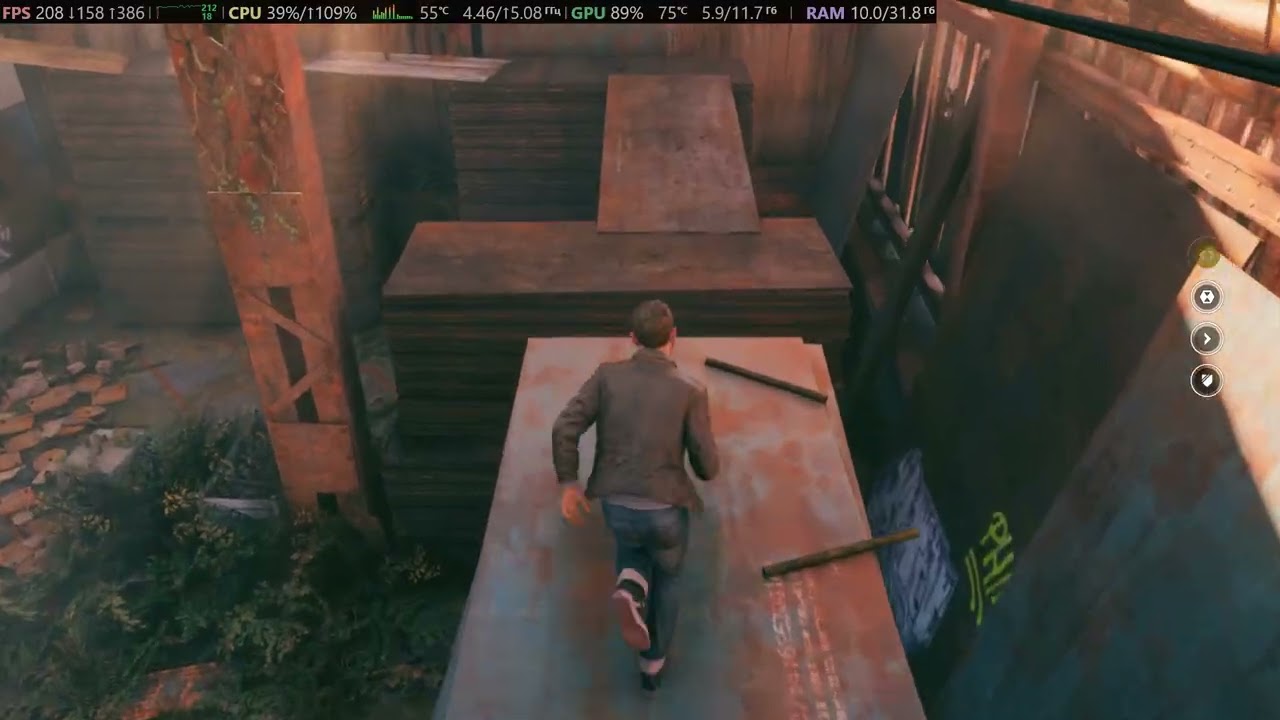 Quantum Break smooth motion fg RTX 4070 1440p