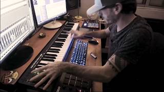 Lucky funk - Guitar Solo with MIDI Controller using evolution rock standard vst