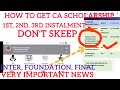 How i received icai scholarship //how to apply icai// ca scholarship 2024//2025//2026//