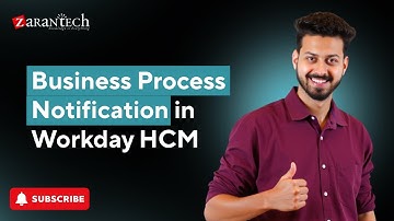 Business Process Notification in Workday HCM | ZaranTech