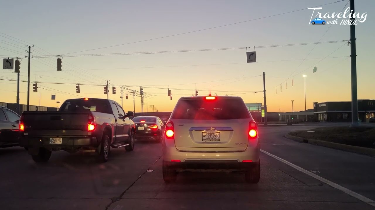 Virtual Drive Through The Night YouTube