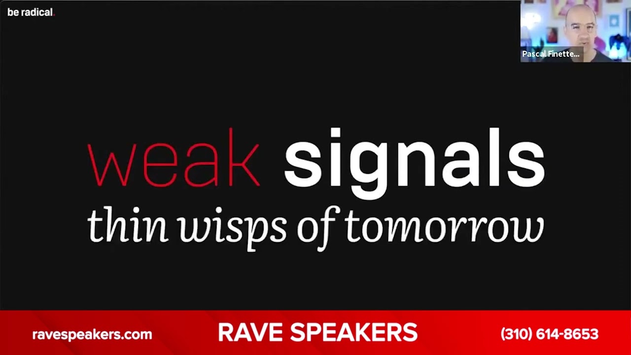 Pascal Finette - Official site for Speeches - Keynote Speaking Reel