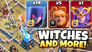 Best TH12 Attack Strategy IMPROVED! Flanking Super Witch! TH12 Zap Witch and MORE! Clash of Clans