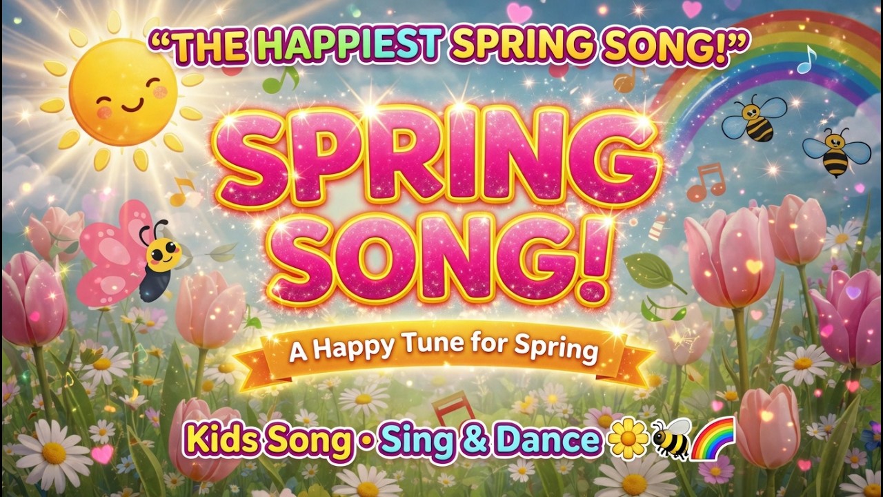 Spring Theme Song Wake Up, Itβs Spring! π· Fun & Catchy Kids Song πΆ - YouTube