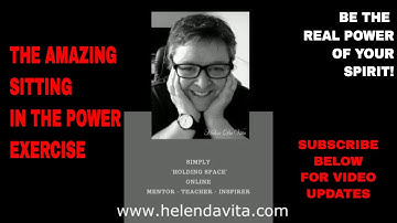 Sitting in the Power: Guided Exercise for SPIRITUAL GROWTH