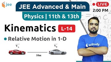 Relative Motion in 1D - Kinematics (L-14) | Physics by Varun Sir | JEE Advanced/Main