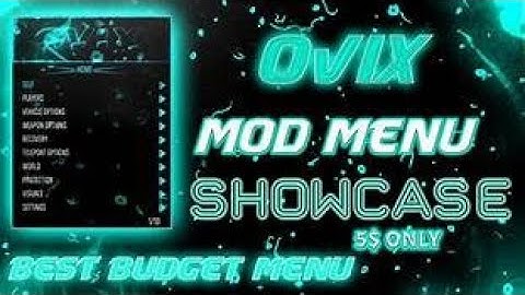GTA5 mod menu ovix cheap and good $5