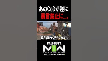 あのCoDがまさかの暴言禁止になった件...。【CoD:MW2】