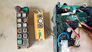 How a Eot crane remote work  Eot crane wireless remote working principle / How Eot crane work 